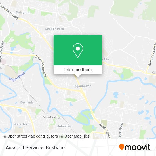 Aussie It Services map