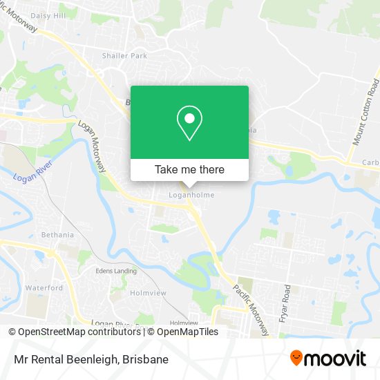 Mr Rental Beenleigh map