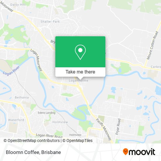 Bloomn Coffee map