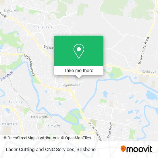 Laser Cutting and CNC Services map