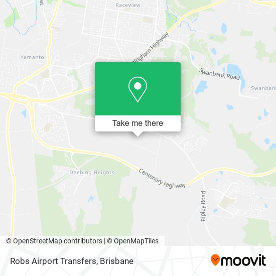 Robs Airport Transfers map