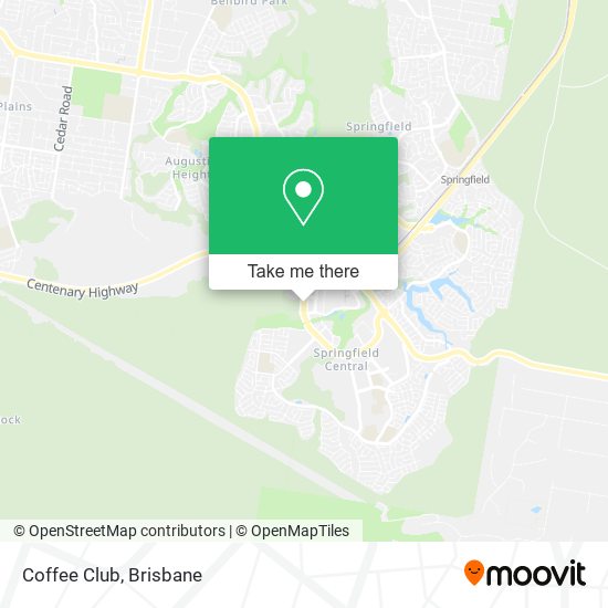 Coffee Club map