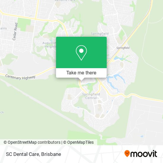 SC Dental Care map