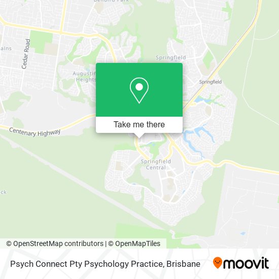 Psych Connect Pty Psychology Practice map