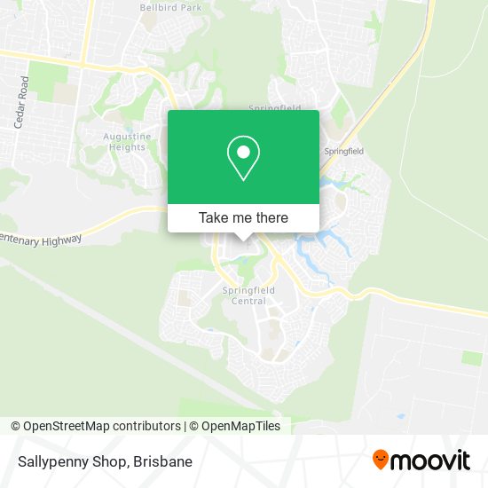 Sallypenny Shop map