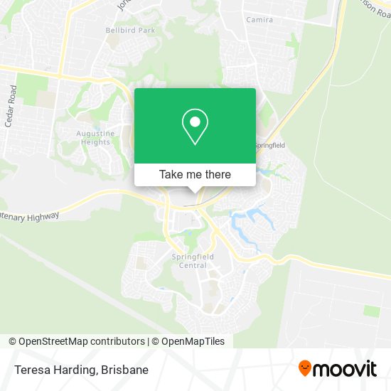Teresa Harding map