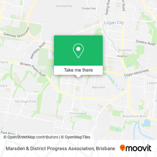Marsden & District Progress Association map