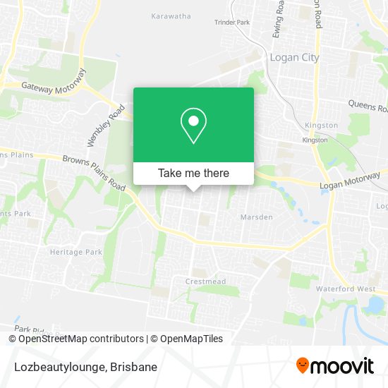 Lozbeautylounge map