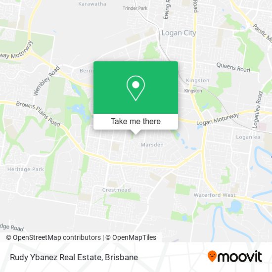 Rudy Ybanez Real Estate map