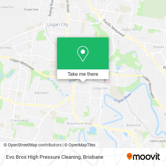 Evo Bros High Pressure Cleaning map