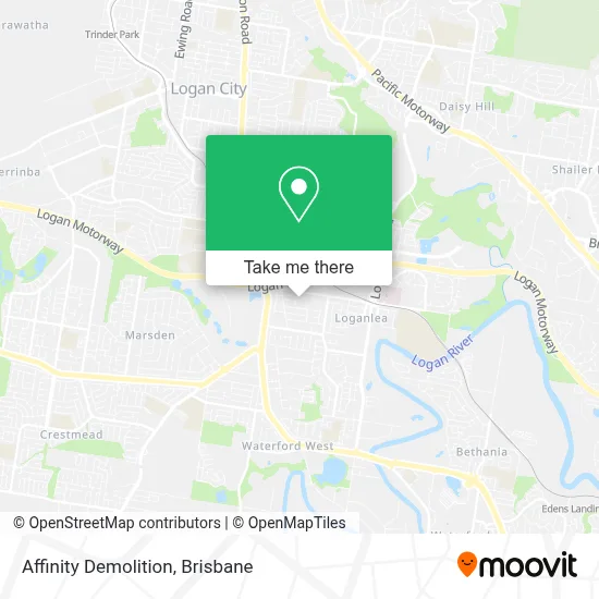 Mapa Affinity Demolition