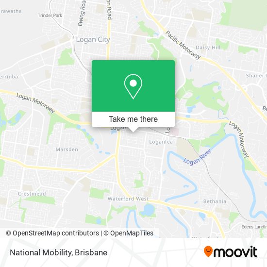 National Mobility map