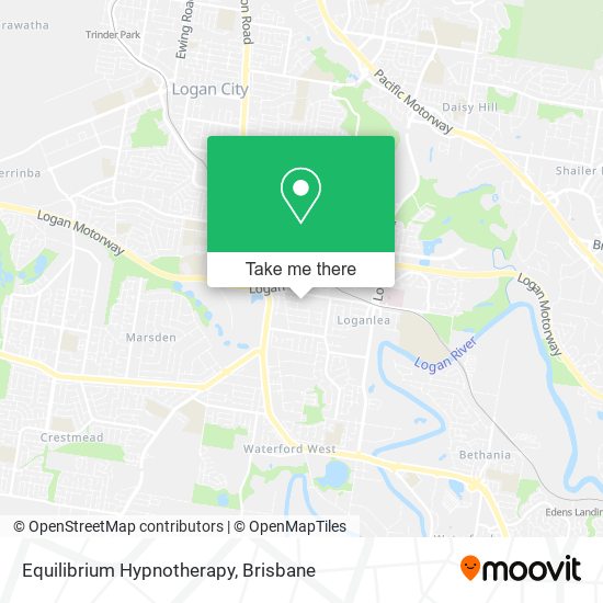 Equilibrium Hypnotherapy map