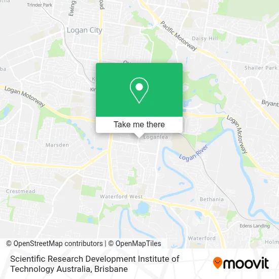 Mapa Scientific Research Development Institute of Technology Australia