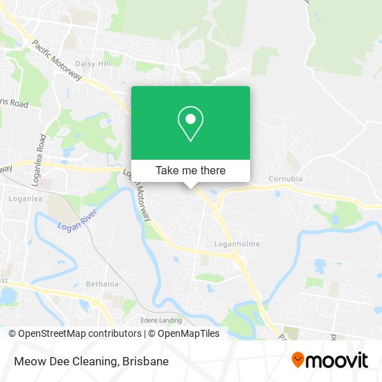 Meow Dee Cleaning map