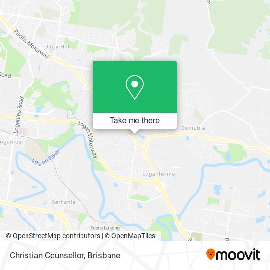 Christian Counsellor map