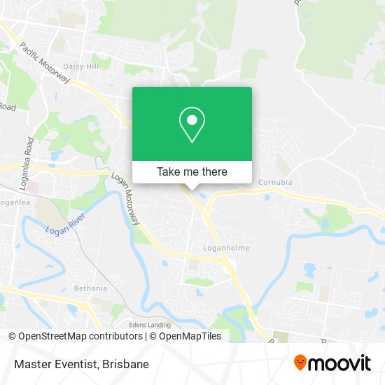 Master Eventist map