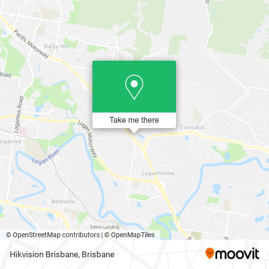 Hikvision Brisbane map