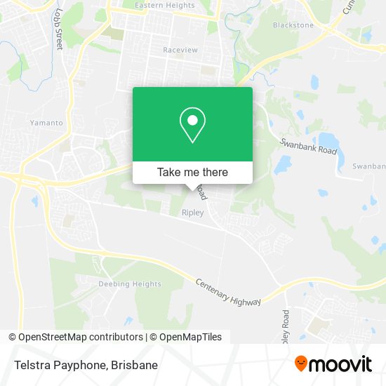 Telstra Payphone map