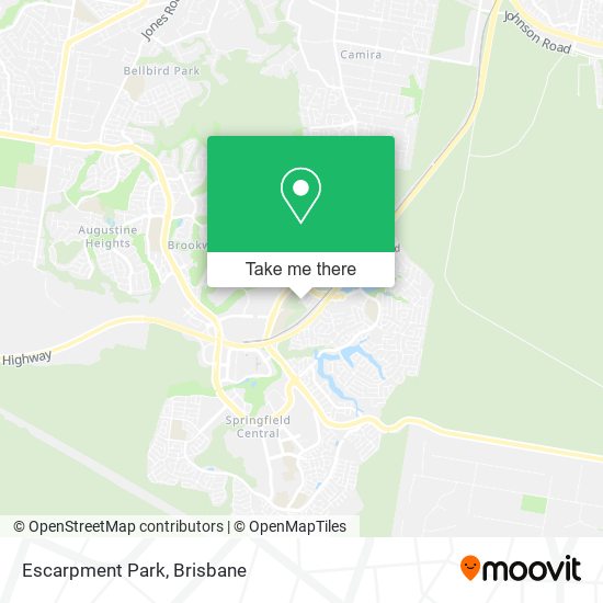 Escarpment Park map
