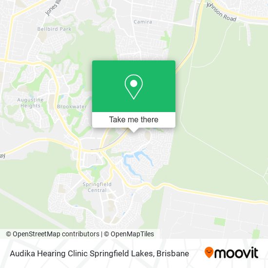 Audika Hearing Clinic Springfield Lakes map