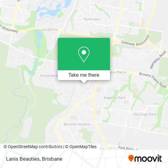 Lanis Beauties map