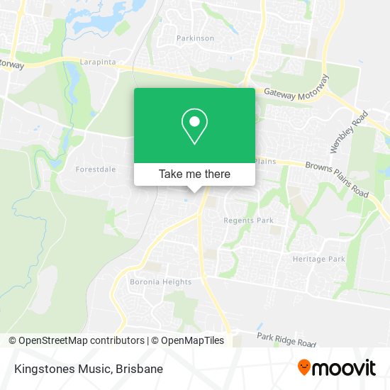 Kingstones Music map