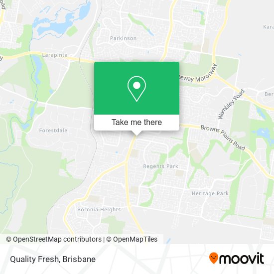 Quality Fresh map