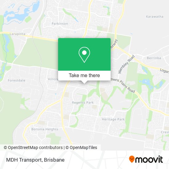 MDH Transport map