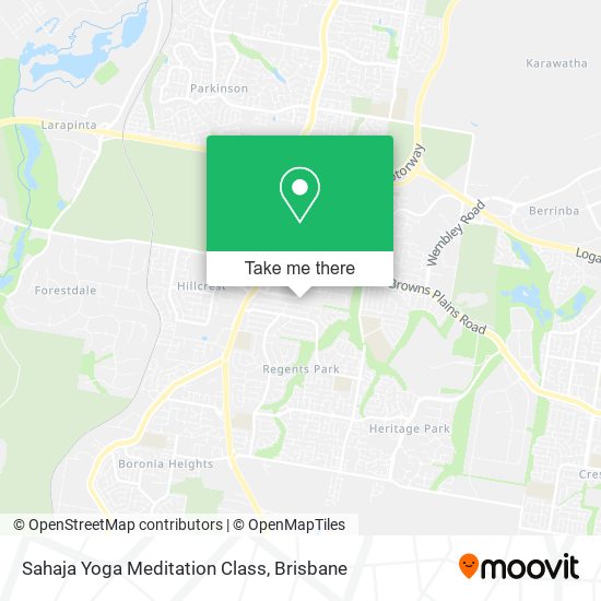 Sahaja Yoga Meditation Class map