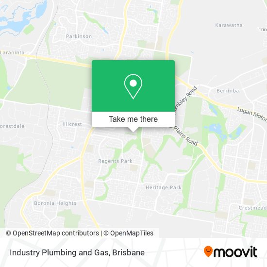 Industry Plumbing and Gas map