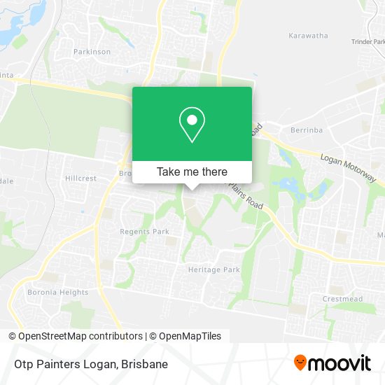 Otp Painters Logan map