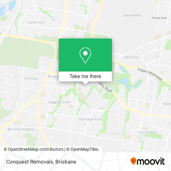 Conquest Removals map