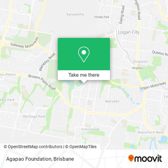 Agapao Foundation map