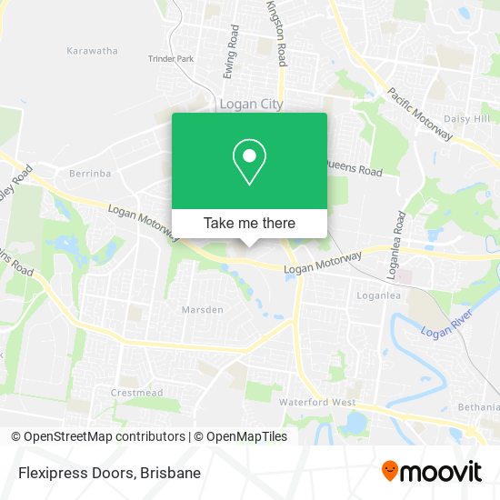Flexipress Doors map