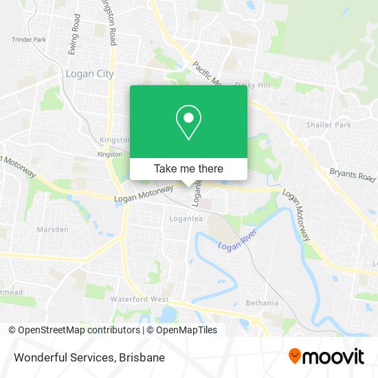 Wonderful Services map