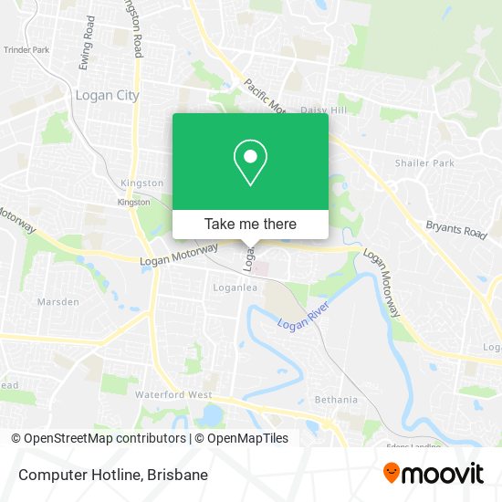 Computer Hotline map