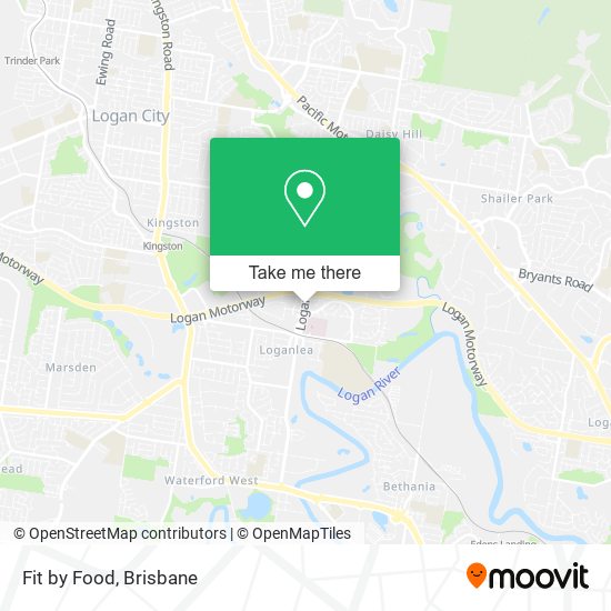 Fit by Food map