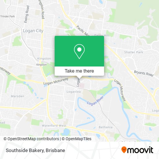 Southside Bakery map