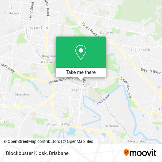 Blockbuster Kiosk map