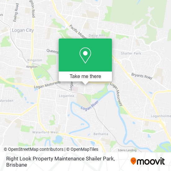 Right Look Property Maintenance Shailer Park map