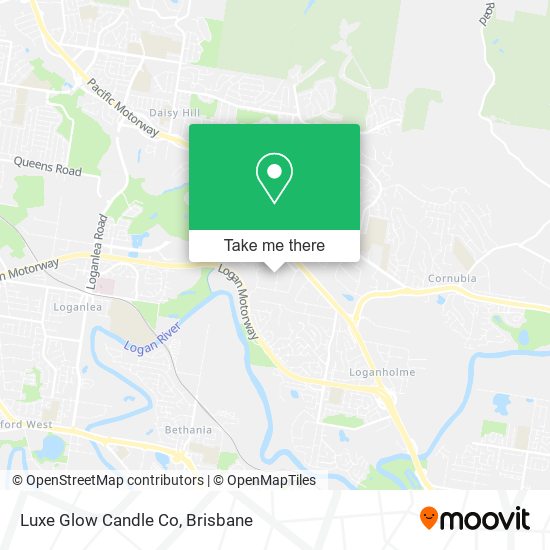 Luxe Glow Candle Co map