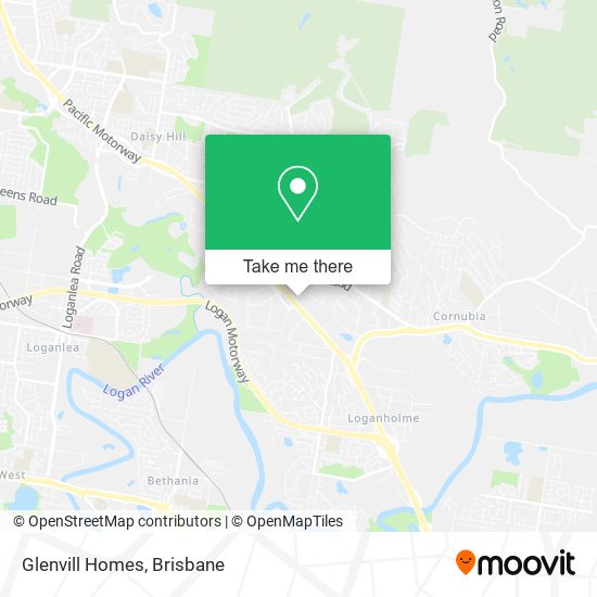 Glenvill Homes map