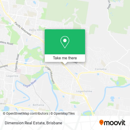 Dimension Real Estate map