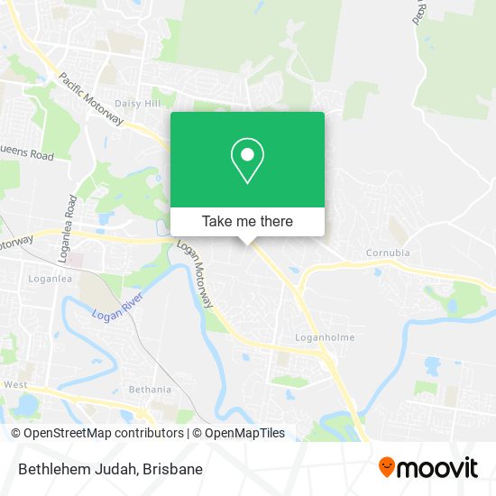 Bethlehem Judah map