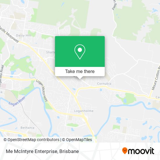 Me McIntyre Enterprise map