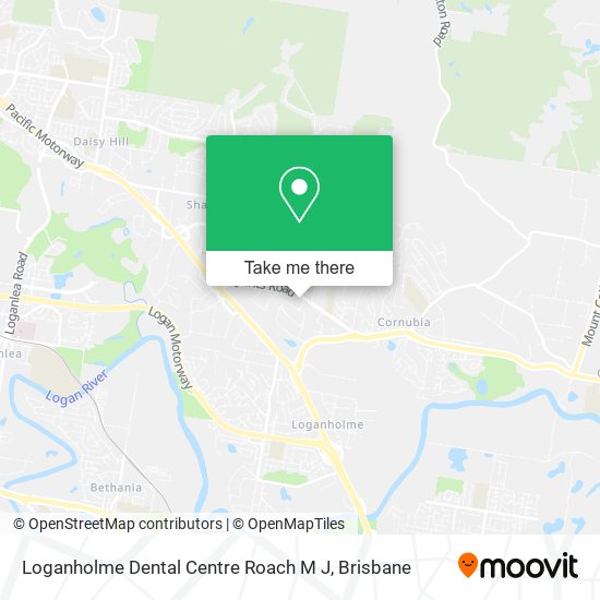 Loganholme Dental Centre Roach M J map