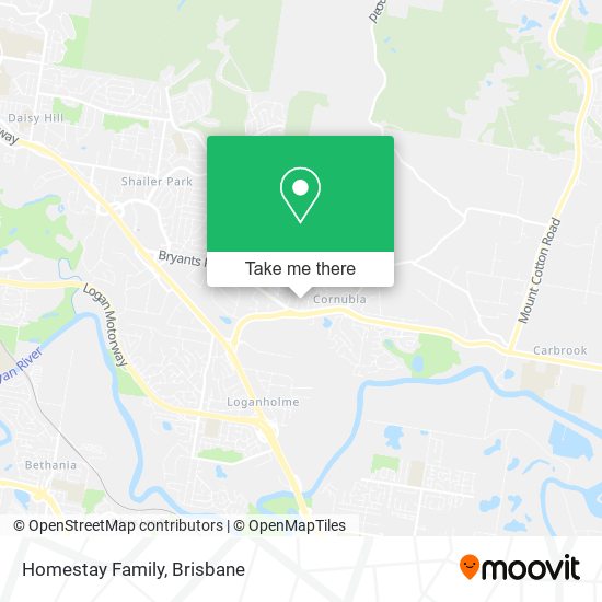 Homestay Family map