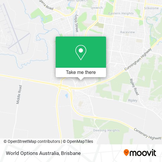 World Options Australia map