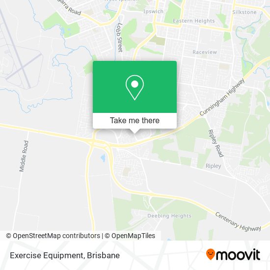 Exercise Equipment map